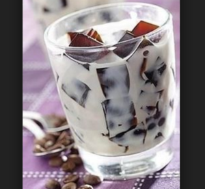 Baileys drykkur með kaffiklökum